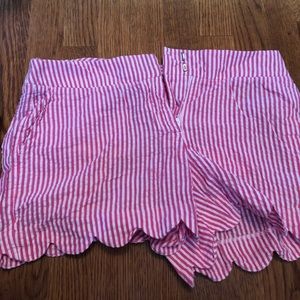 Crown and Ivy seersucker shorts